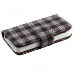 Wholesale iPhone 4S / 4 Chocolate Flip Leather Wallet Case with Stand (Brown)